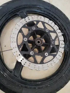 Jual velg plus BAN bekas ninja rr kips 150cc