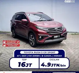 [ DISC 10JT BERGARANSI 5TH ] RUSH S GR SPORT 1.5 MATIC 2021 HOBIMOBIL