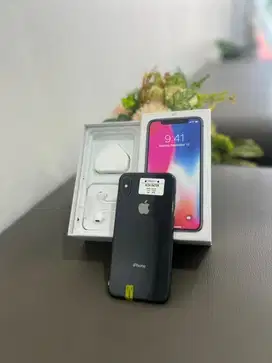 IPHONE X 256GB EX INTER FULLSET NO MINUS BISA KREDIT BISA TUKAR TAMBAH