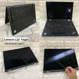 Laptop Tablet Lenovo Yoga L13 Layar Lipat  8GB-256GB A-RTV