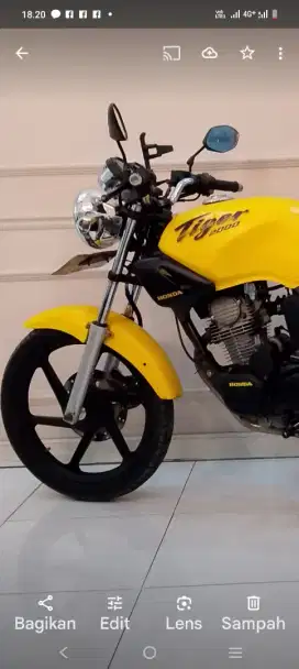 Di jual honda teger