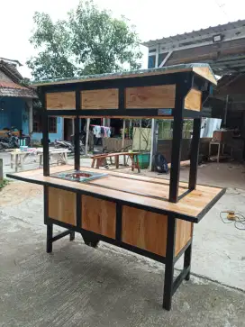 Gerobak Angkringan jg Melayani Pesanan Grobak Bakso Mie Bubur Sate dlL