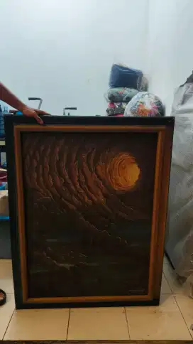 Lukisan cahaya di dalam Goa