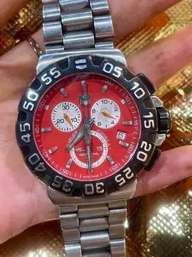 Tag Heuer F1. Crystal Sapphire. Isa Swiss. Rantai Panjang.