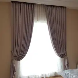 Menjual Gorden Pasang Wallpaper Korden Gordeng Horden Roller Blind