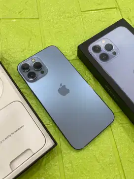 iPhone 13 pm 128gb biru iBox fullset