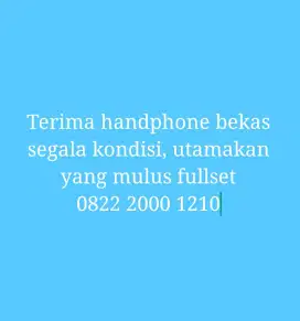 Yang mau jual handphone?