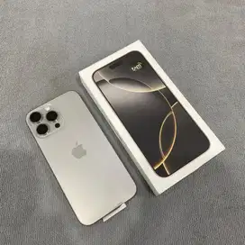 iPhone 16 Pro Max 256GB Natural iBox Garansi on mulus