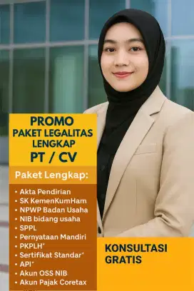 Perlengkapan Usaha PT