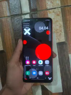 Samsung galaxy A20'S 3/32 body fisik pemakaian Lumayan buat wa