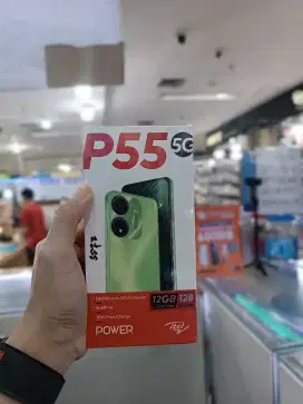 ITEL P55 5G RAM 6+6GB/128GB BISA KAS & KREDIT BARU GARANSI RESMI