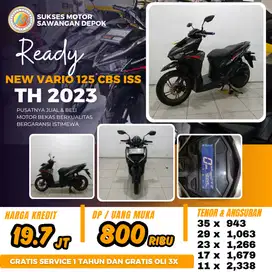 HONDA NEW VARIO 125 CBS ISS TAHUN 2023 MULUS CASH KREDIT BERGARANSI