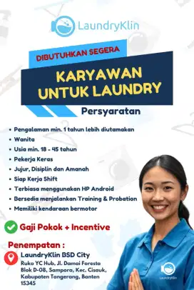 LAUNDRYKLIN BSD CITY