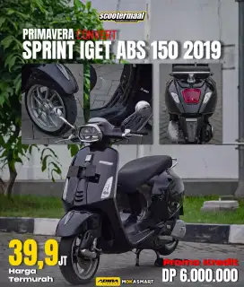 VESPA PRIMAVERA convert SPRINT IGET ABS 150 AT 2019
