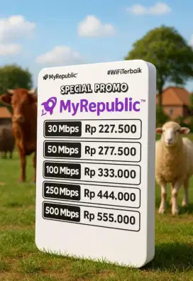 Jaringan Internet Fiber Myrepublic