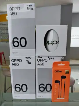 New OPPO A60 8+8GB/256GB Resmi Segel