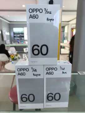 New OPPO A60 8+8GB/256GB Resmi Segel