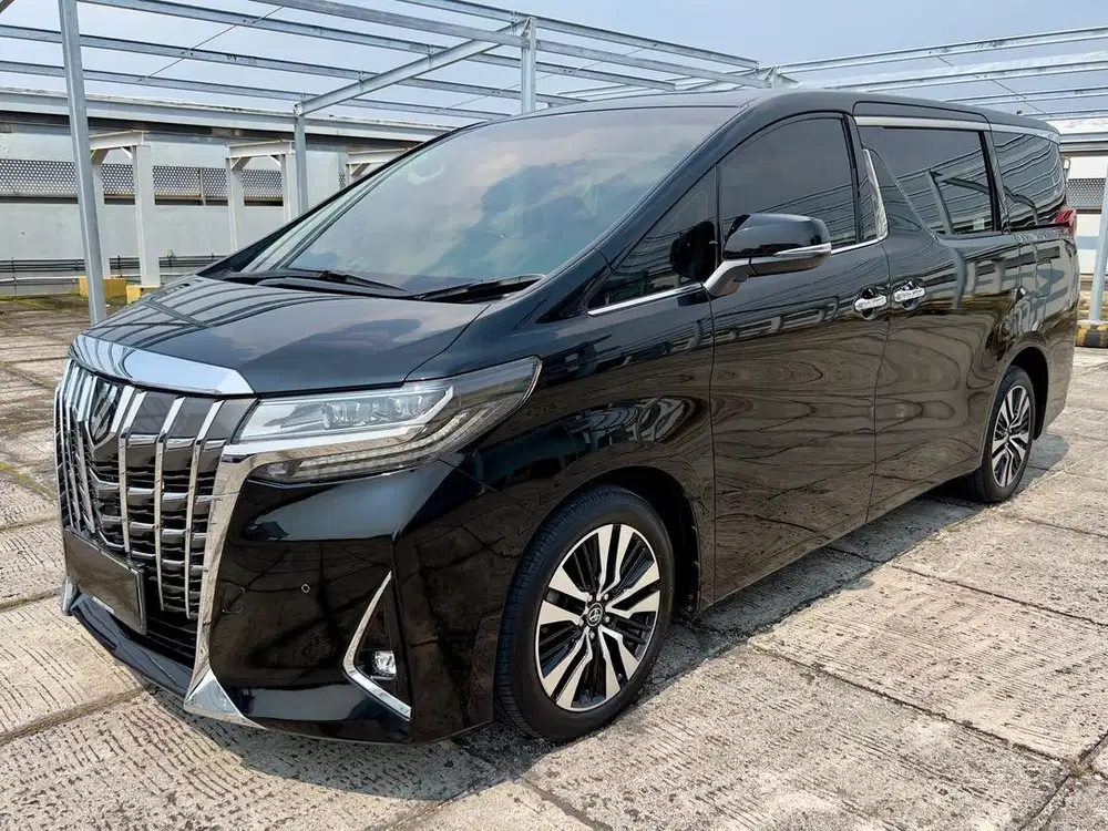 [LOW KM 42.000] TOYOTA ALPHARD G ATPM 2018 HITAM TT 2019 SC