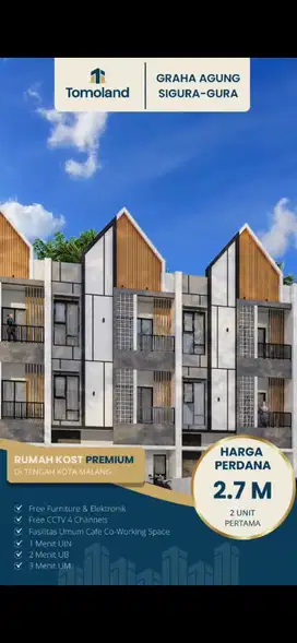 Rukost sigura gura 2,7 m dekat kampus