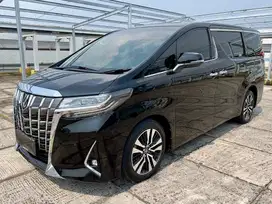 [LOW KM 42.000] TOYOTA ALPHARD G ATPM 2018 HITAM ISTIMEWA TT 2019 SC