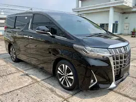 [LOW KM 42.000] TOYOTA ALPHARD G ATPM 2018 HITAM ISTIMEWA TT 2019 SC