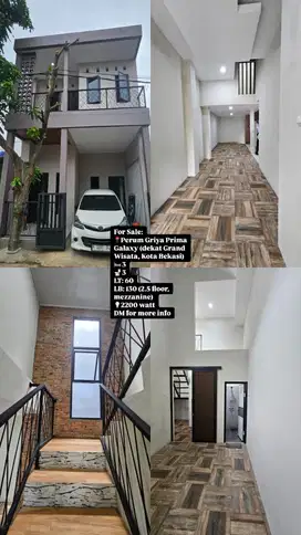 Dijual Rumah Siap Huni Gaya Industrial, Bekasi