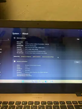 laptop asus A442UR intel core i5