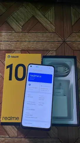 JUAL CEPAT REALME 10 8+4/256 FULLSET NO MINUS
