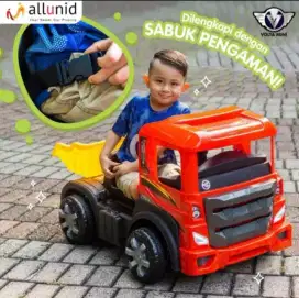 Promo mobil Aki Truck sdah batrei 12v, free mainan truck, bergaransi