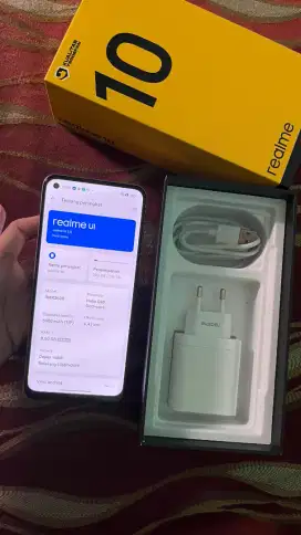 JUAL MURAH REALME 10 8+4/256 FULLSET NO MINUS