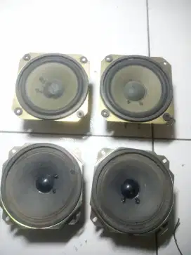 Speaker 4inch cabutan ori polytron dan sharp