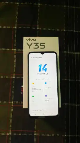 JUAL BUTUH VIVO Y35 6/128 FULLSET NO MINUS