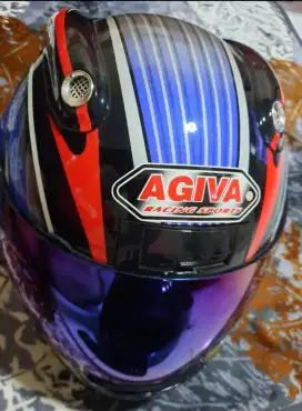 Dijual helm scd fullface agiva racing dan yamaha