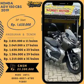 ADV 150 CBS 2019 KM LOW
