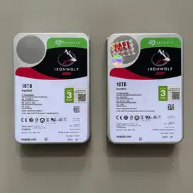HARDISK 10TB SEAGATE IRONWOLF SATA 3.5 inch Bekas