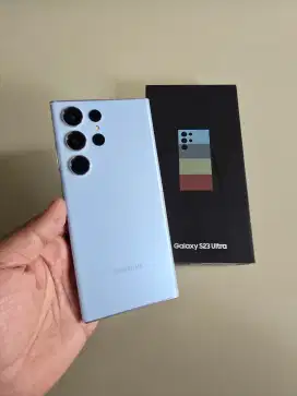 Samsung S23 Ultra 512gb 5G SkyBlue SEIN Resmi Indo Fullset Mulus Murah