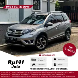 Honda BR-V E AT 2016 SILVER Low KM