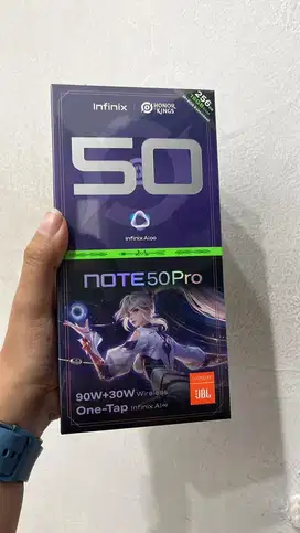 INFINIX NOT 50 PRO 8+8 Ram / 256 gb (Free gift selama persediaan ada)