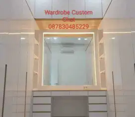 Wardrobe Custom Meja Rias