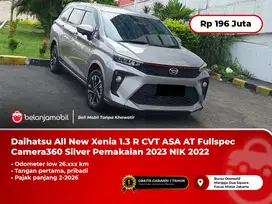 [ LOW KM ] Daihatsu All New Xenia 1.3 R CVT ASA AT Silver 2022/2023