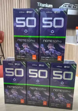 INFINIX NOTE 50 PRO NFC 8/256GB GARANSI RESMI