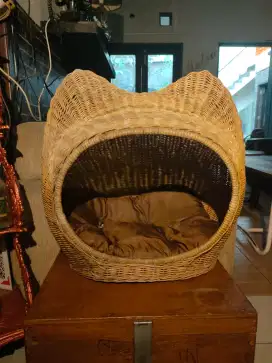 Tempat Tidur Anabul Rotan
