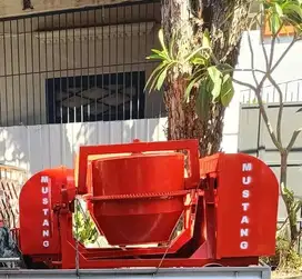Ready bosku molen cor 50kg kualitas komplit diesel 8pk siap pakai
