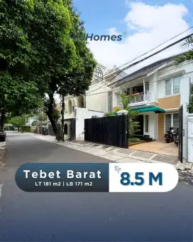 Dijual rumah siap huni semi furnish lokasi tebet barat jakarta selatan