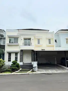 Dijual Rumah Aquamarine Pondok Hijau Golf Gading Serpong Semi Furnish