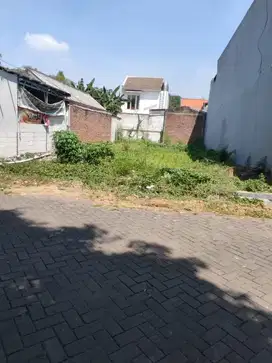 Tanah Dijual Gayungsari Barat Surabaya dekat Masjid Agung cuma 8jt an