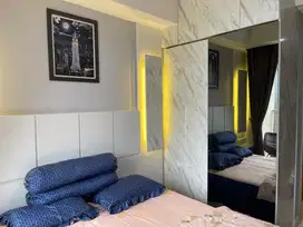 DISEWAKAN APARTEMEN GOLD COAST STUDIO 28m2 FURNISHED HARGA 65jt/th