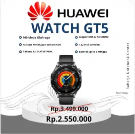 HUAWEI WATCH GT 5 BISA CASH DAN KREDIT