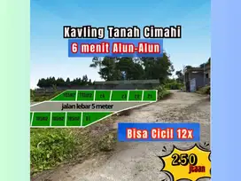 TANAH CIMAHI 6 MENIT KE ALUN-ALUN