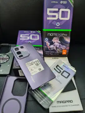 Infinix Note 50 Pro 8/256 fullset garansi panjang